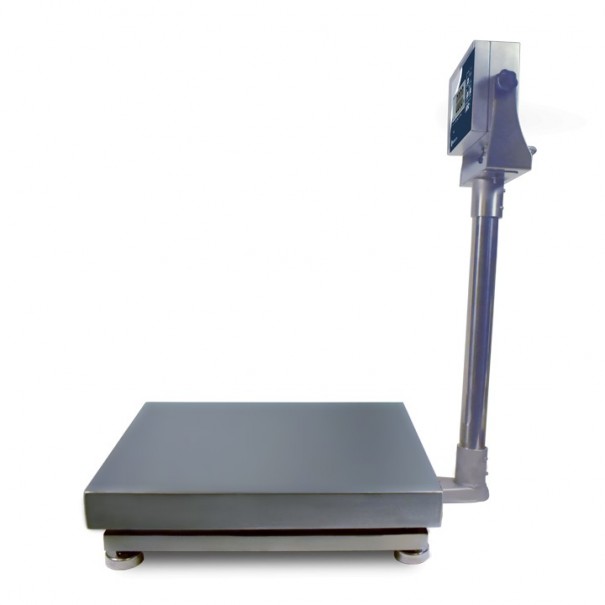 Báscula con columna inoxidable TMH