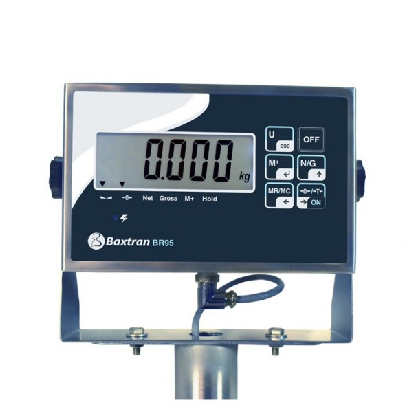 Báscula con columna inoxidable TMH