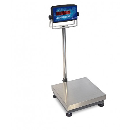 BÁSCULA COMPLETA (Plataforma + Columna + Indicador) Serie TMG Verificada CE