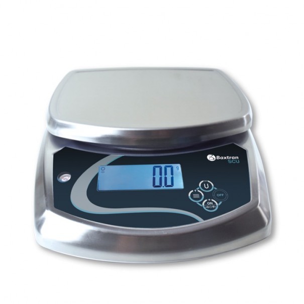 Balanza digital control de peso en acero inoxidable SCU