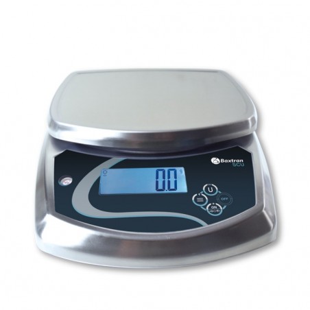 Balanza digital control de peso en acero inoxidable SCU