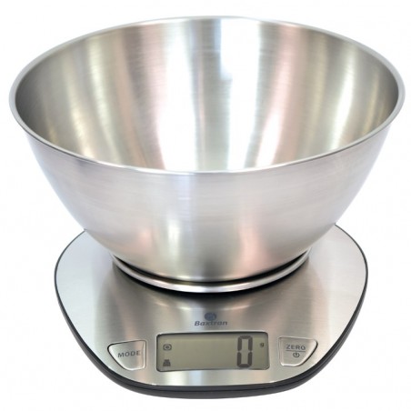 BALANZA DE COCINA EN ACERO INOXIDABLE STEELKS