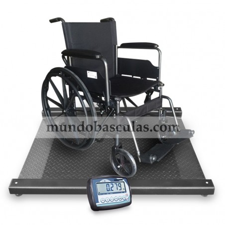 Báscula para el Pesaje de Personas en Silla de Ruedas