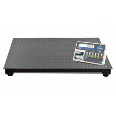 Báscula de plataforma con impresora