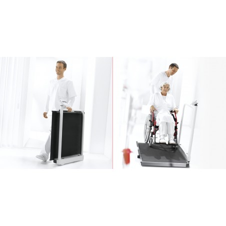 Báscula para silla de ruedas Seca 677 clase III