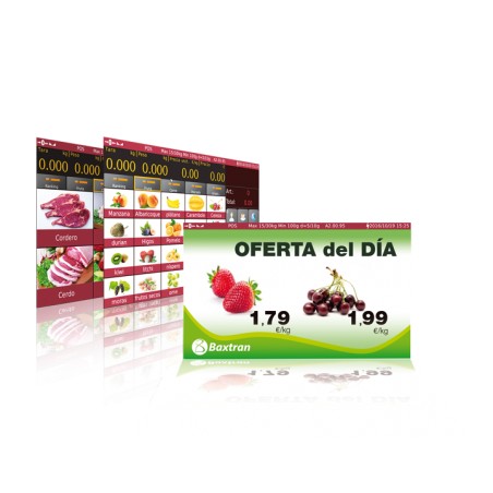 Balanza comercial táctil S70