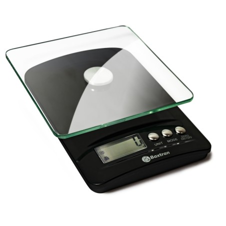 Balanza de cocina con bandeja de cristal GLASSKS