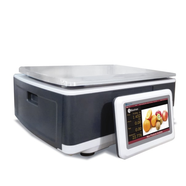 Balanza comercial etiquetadora con...