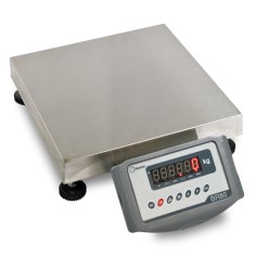 Báscula Industrial para paquetería plataforma monocélula con visor BR80 LED