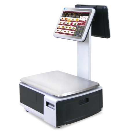 Balanza etiquetadora S75P Dual