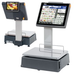 Balanza etiquetadora con pantalla táctil Dibal Serie D-900