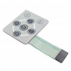 Teclado Lexan para báscula ABD