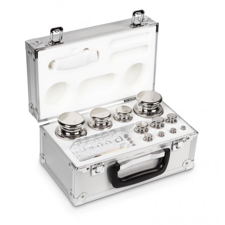 Juego de pesas inoxidables (1mg - 2Kg) clase E1