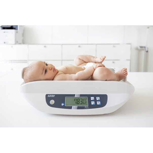 Báscula pesabebés Kern MBA