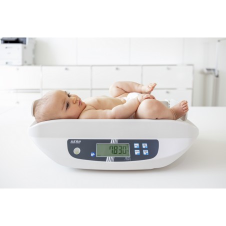 Báscula pesabebés Kern MBA