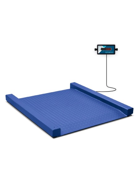 Báscula de bajo perfil con rampas Accurex TX Spider