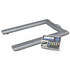 BÁSCULA PARA PESAR PALETS CON INDICADOR IMPRESORA