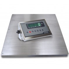 Báscula industrial completa en acero inoxidable PTB